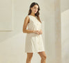 Wavy Days Button Front Dress