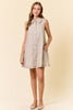 Honey Bee Floral Mini Dress