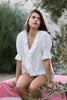 Back to Chic Top-White