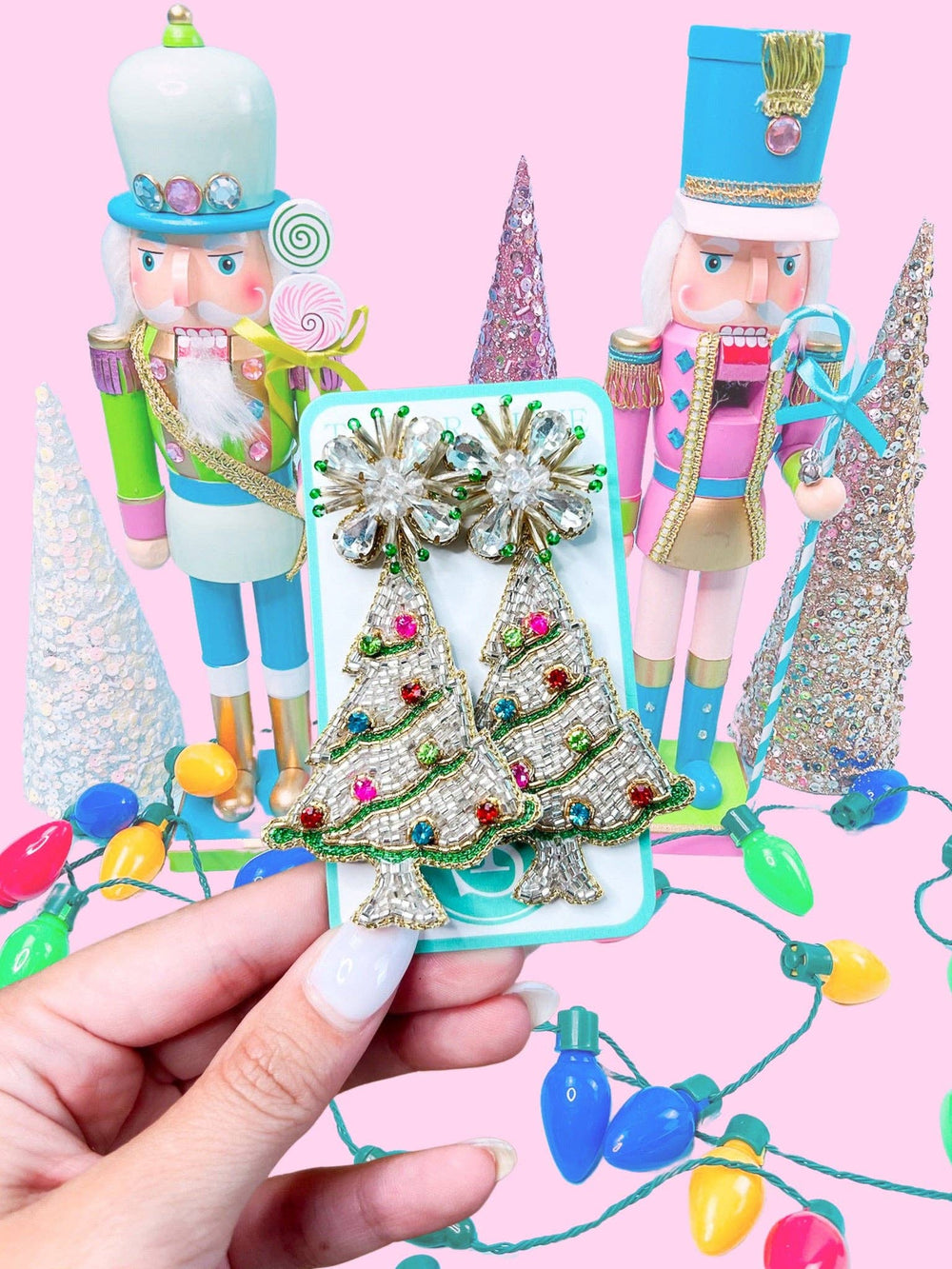 Beaded Colorful Christmas Tree