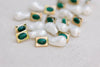 Vintage Malachite Drop Earrings
