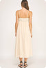 Bring the Chic Linen Midi Dress