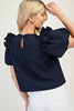 Social Outing Puff Sleeve Top