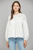 Orchard Picnic Lace Top-Off White
