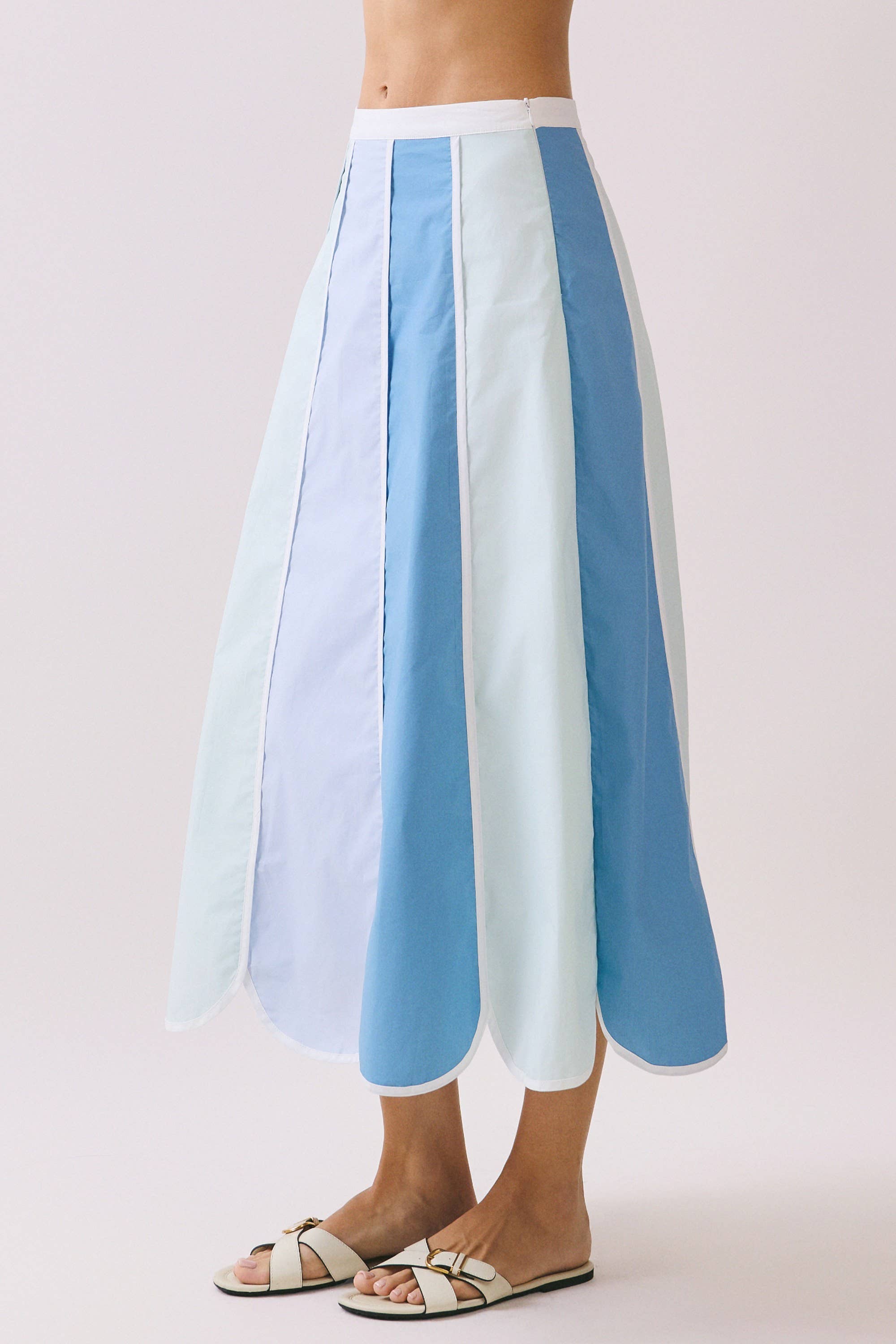 Daydream Palette Midi Skirt