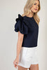 Social Outing Puff Sleeve Top