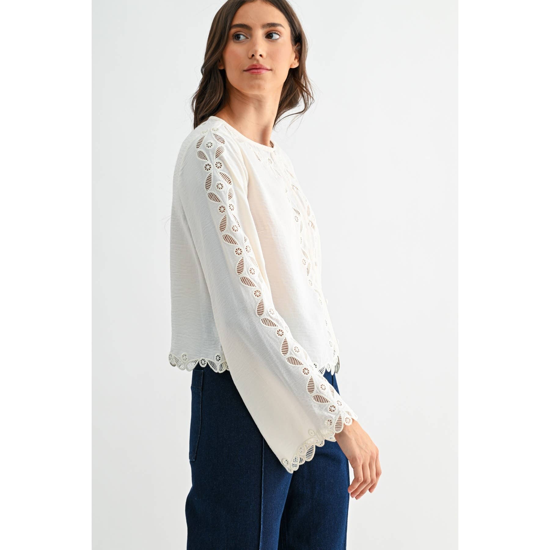 PREORDER: Lace Keepsake Top
