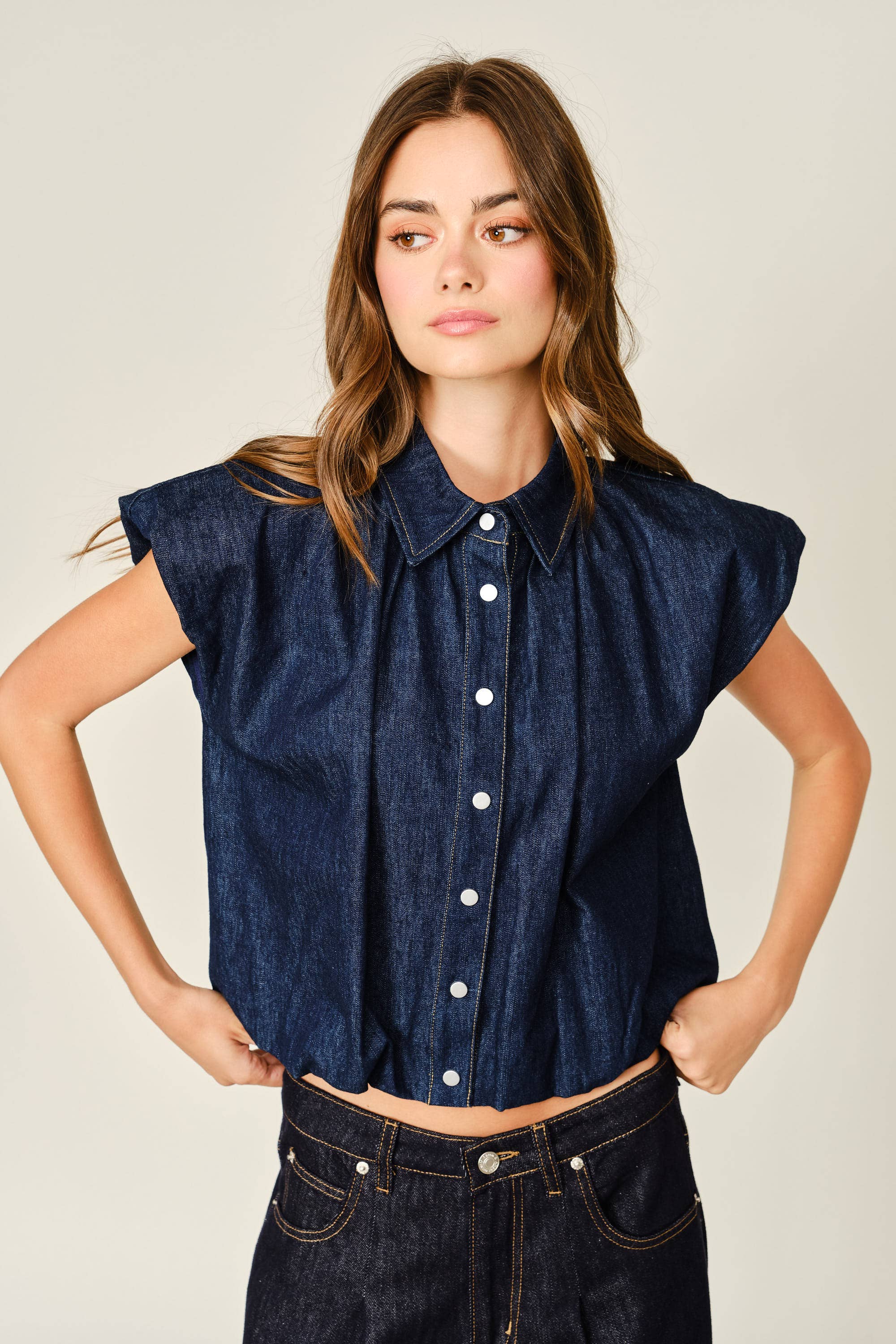 Twilight Denim Top