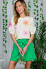 Spring Things Embroidered Sweater