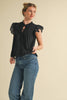 Lovely Time Eyelet Top