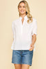 My Type Poplin Top-Off White