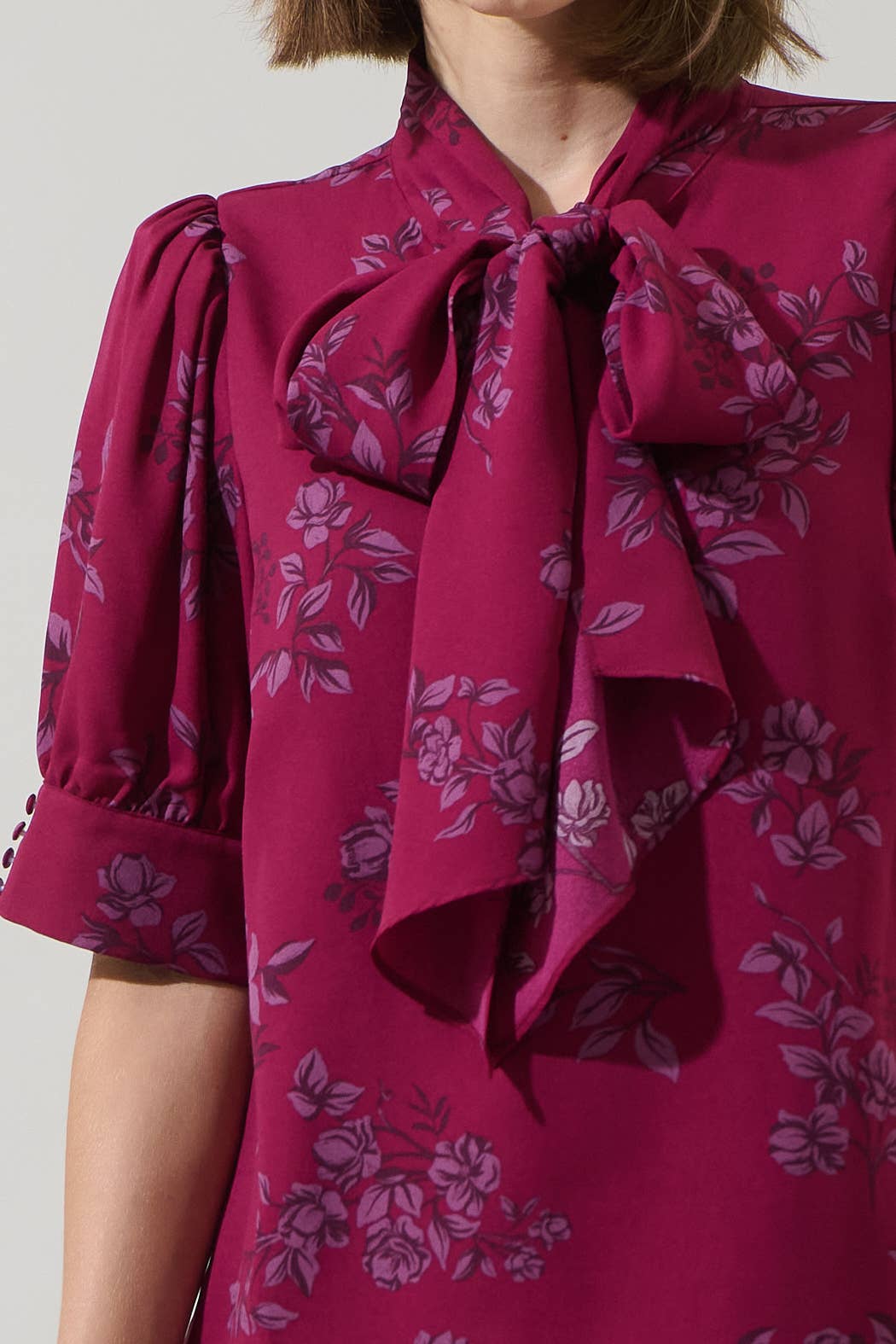 Maribel Floral Tie Top