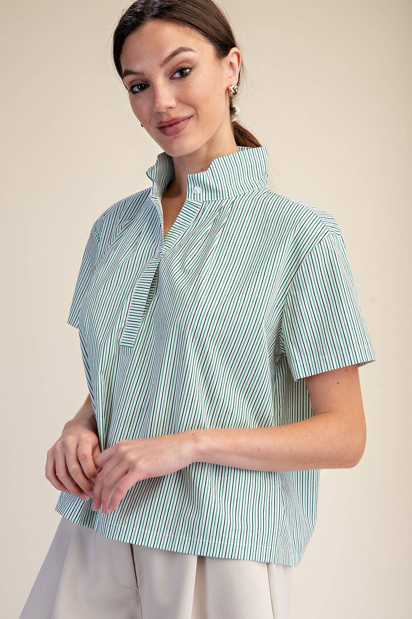 Newport Stripe Top