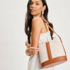 Urbana Bucket Bag- Tan