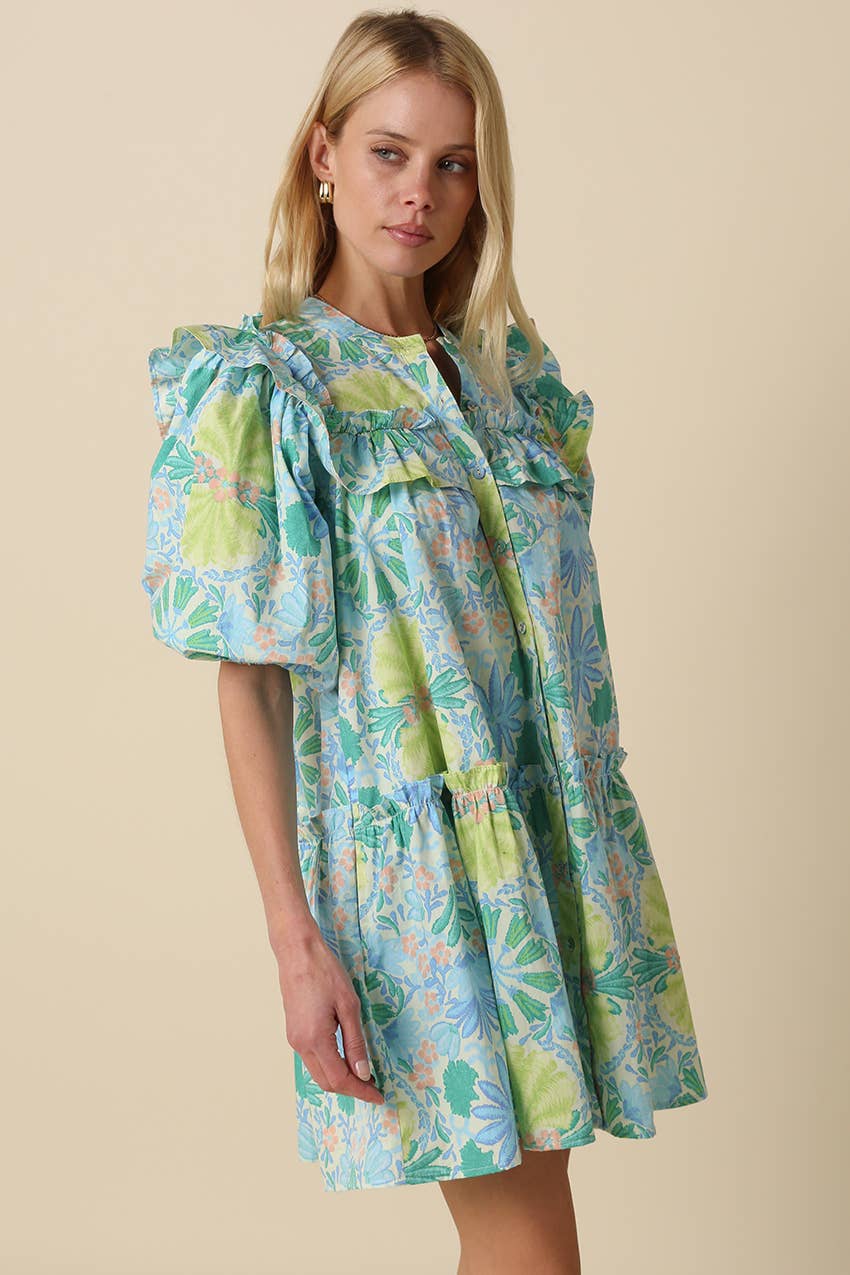 Lilah Floral Mini Dress