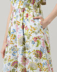 Pany Floral Ruffle Maxi Dress
