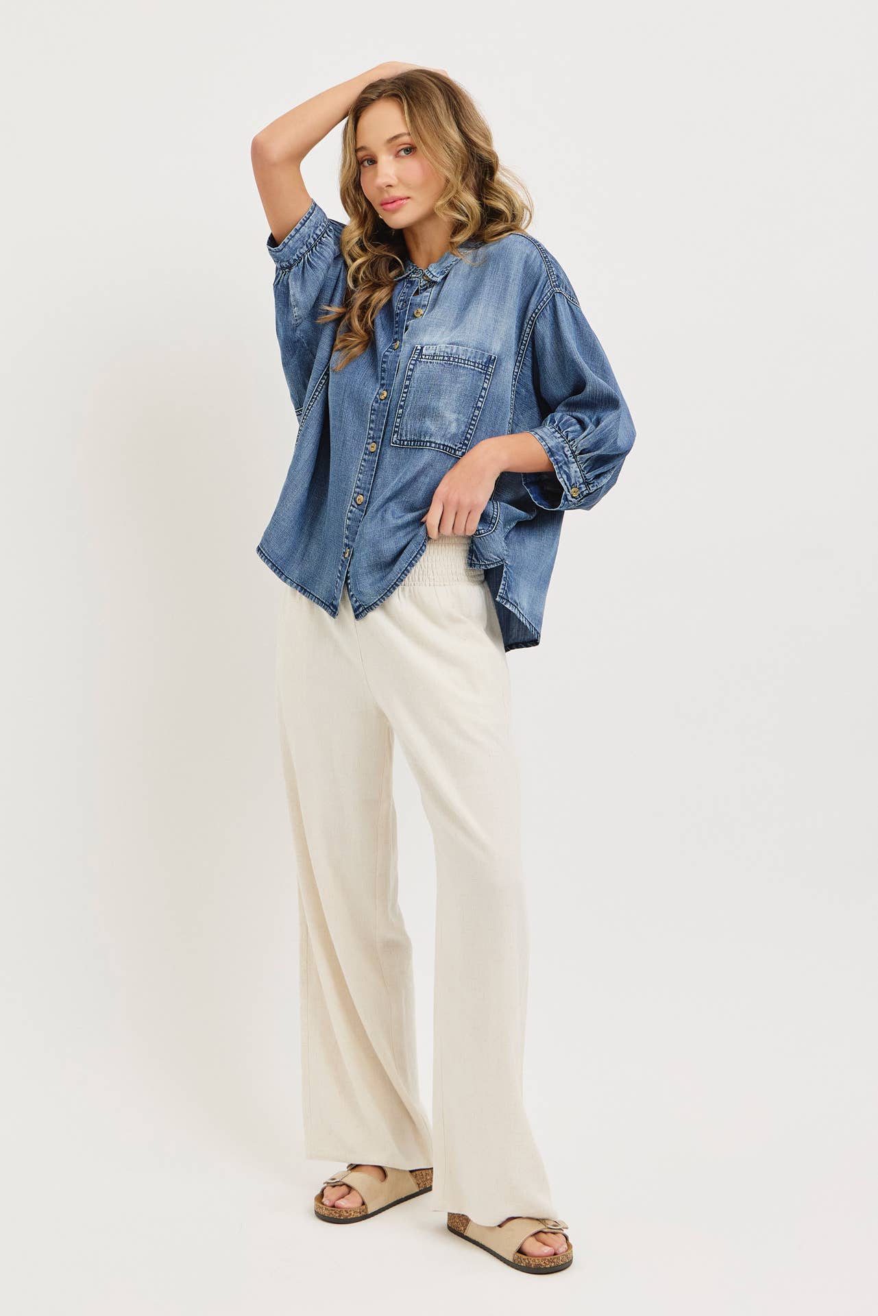 Island Air Wide Leg Pants