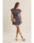 Easygoing Terry Mini Dress