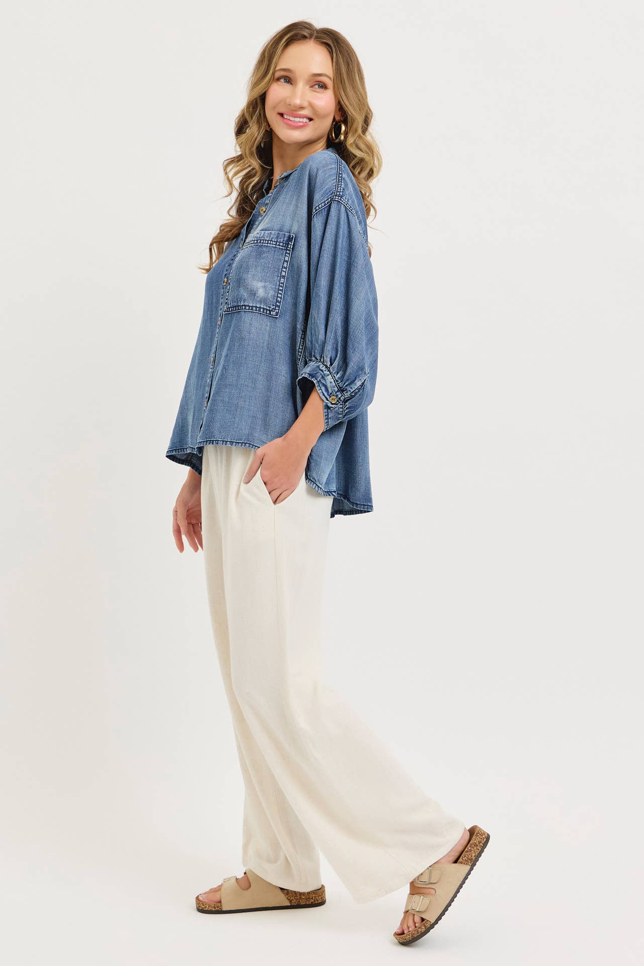 Island Air Wide Leg Pants