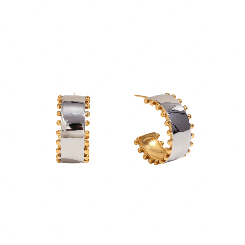 Cleo Duo Hoop Earrings