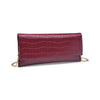 Adelle Clutch- Wine