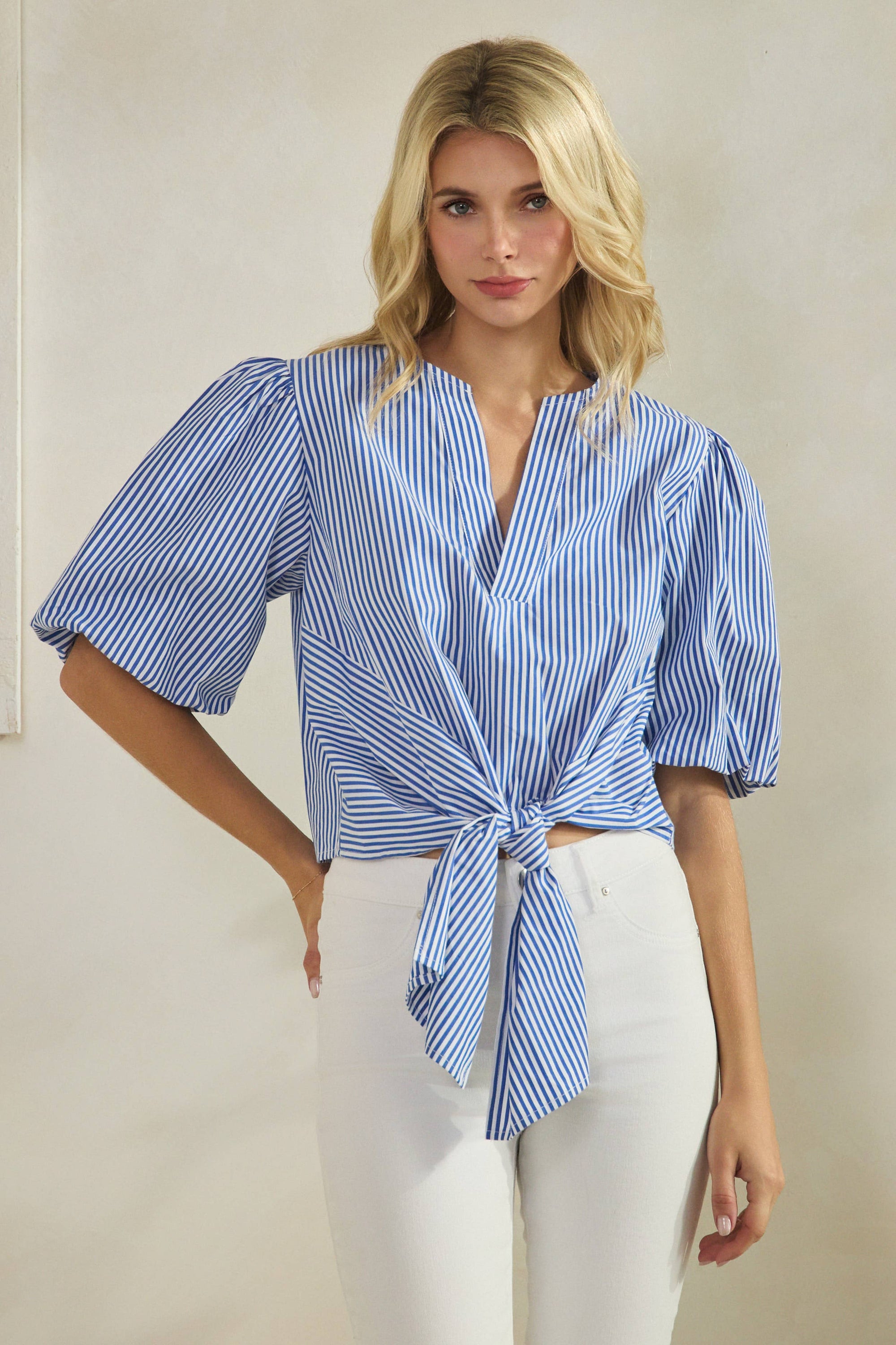 Island Girl Puff Sleeve Top