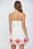 Seaside Stroll Embroidered Dress
