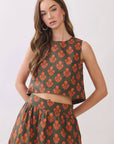 Oak Blossom Crop Top