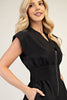 Darling Gaze Romper-Black