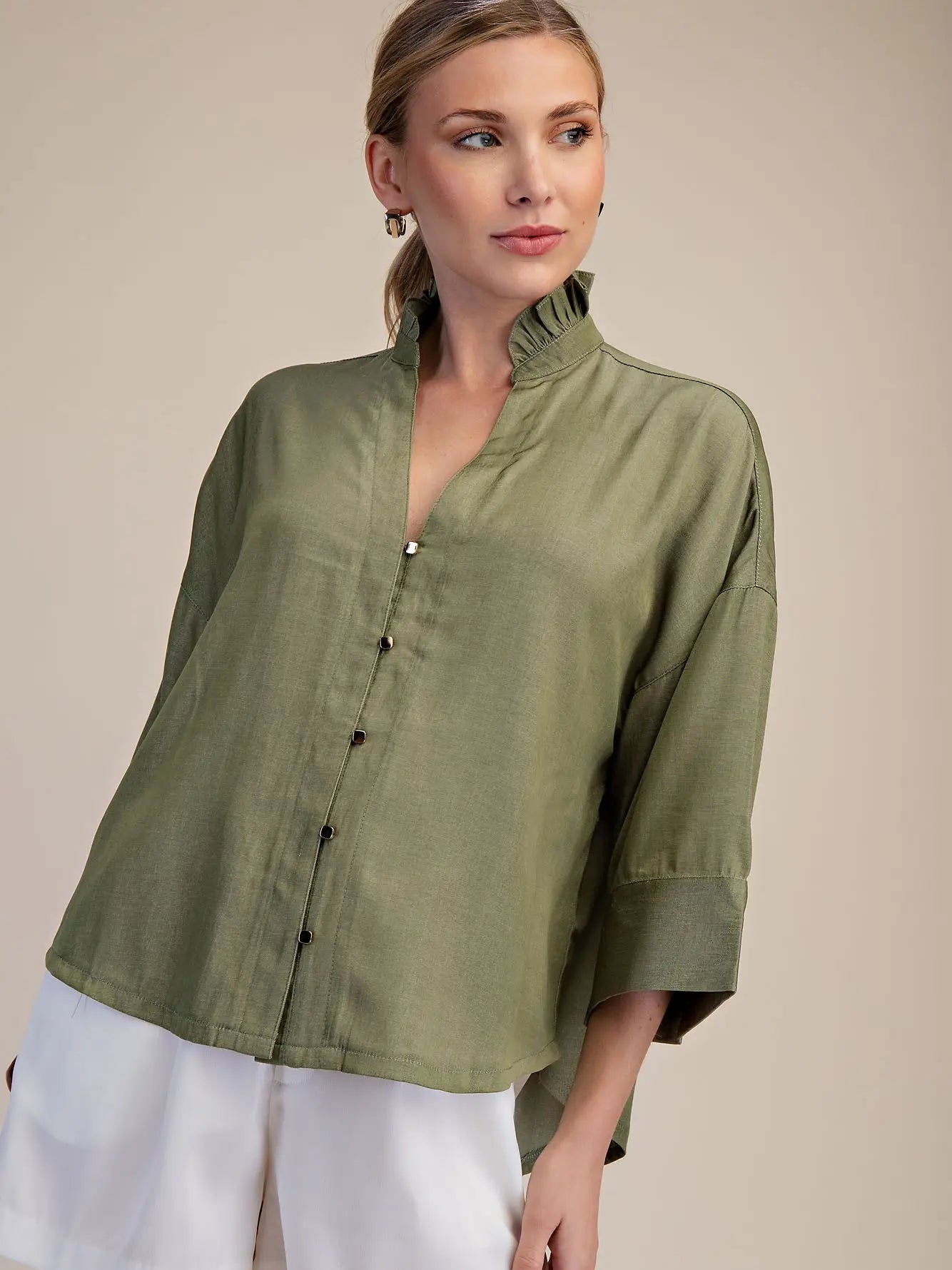 Next Chapter Ruffled Top