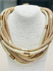 8-Strand Necklace- Neutral Multi