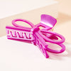 Acetate Ribbon Hair Claw- Lavender