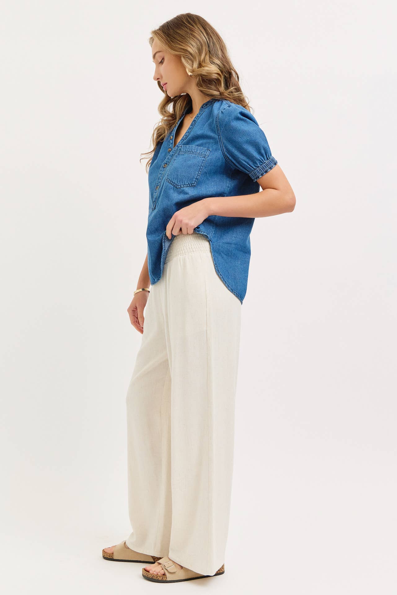 Island Air Wide Leg Pants