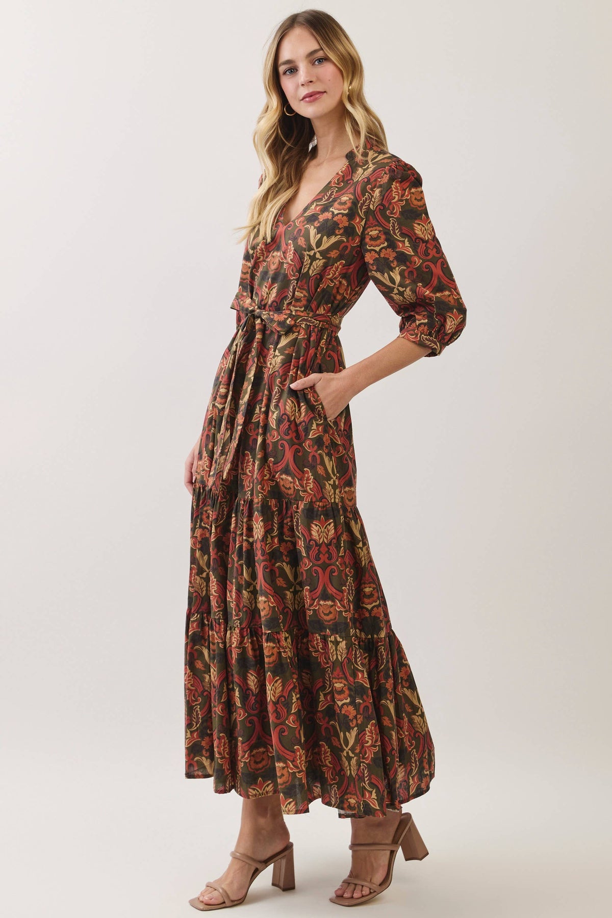 Paisley Gypsy Maxi Dress
