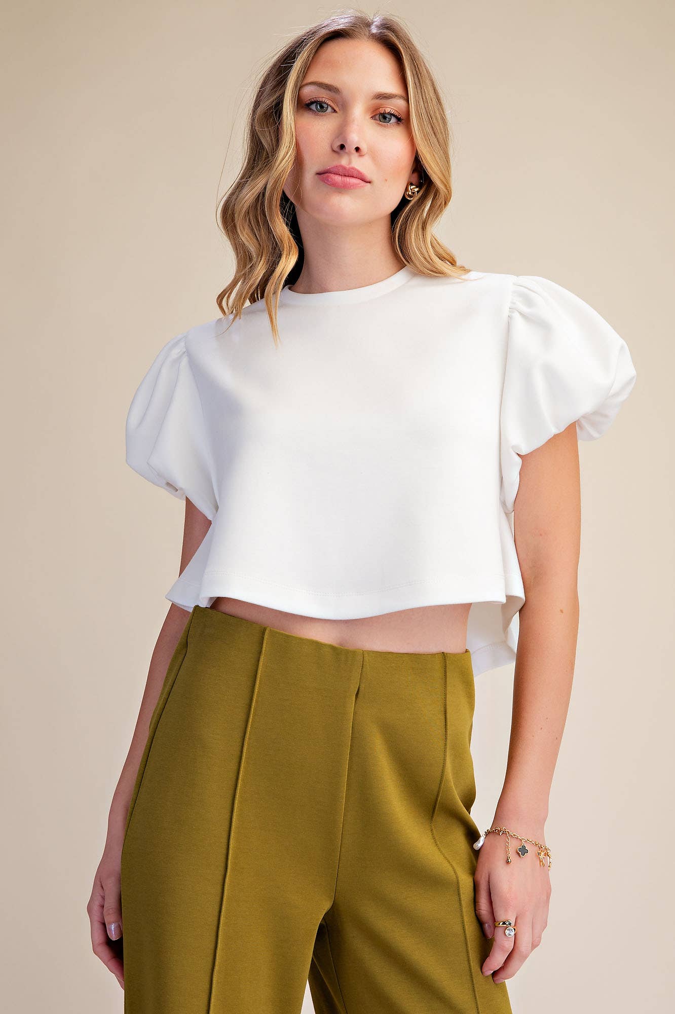 PREORDER: Maple Lane Knit Top-White