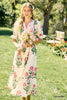 Soft Sonata Floral Midi Dress-Cream