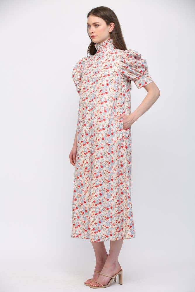 Charlotte Ruffle Maxi Dress