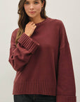 Unhurried Oversized Sweater-Coco