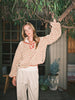 Heart Print Teddy Bear Jacket