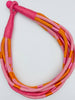 8-Strand Necklace- Pink Multi
