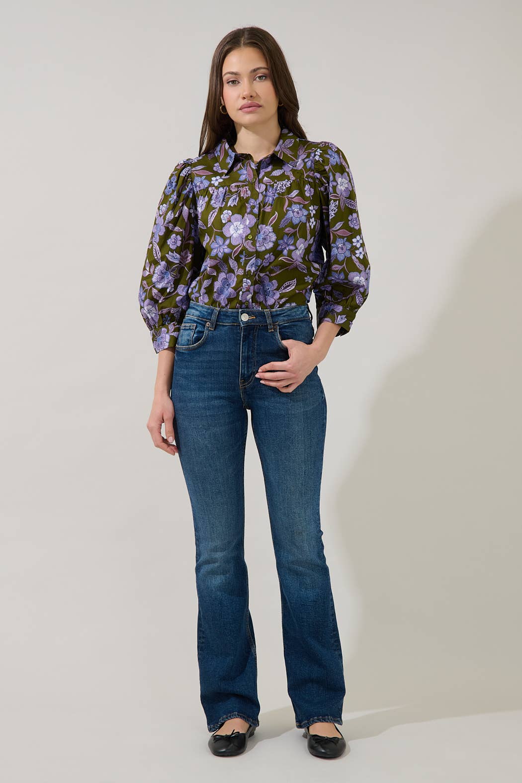 Fae Whisper Floral Top