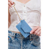 Card Holder Wallet-Denim