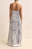 Turning Heads Strapless Maxi Dress