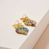 Ornament Drop Earrings- Multi