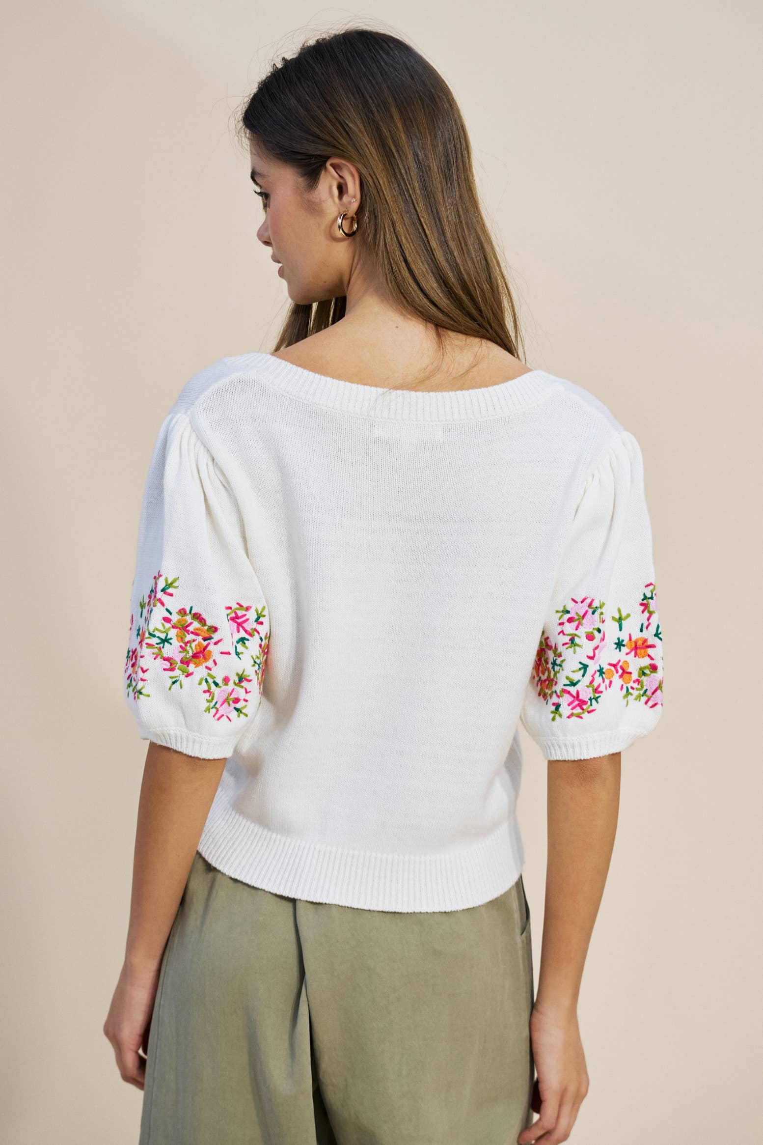 Pretty Little Petals Knit Top