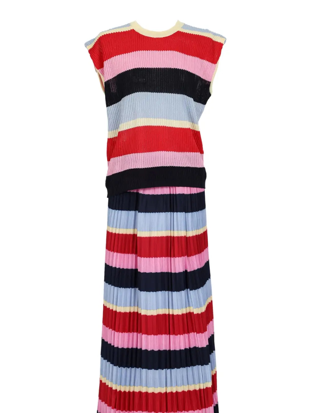 Coastal Club Colorblock Skirt Set