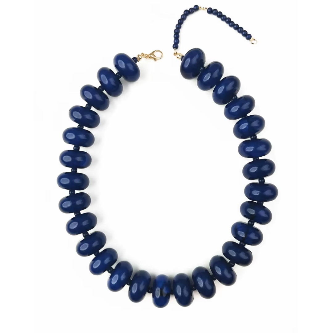 Bentley Necklace-Navy
