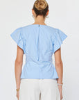 Garden Glow Peplum Top