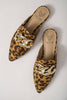 Chain Detail Mules-Leopard