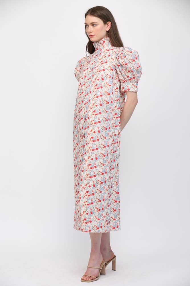 Charlotte Ruffle Maxi Dress
